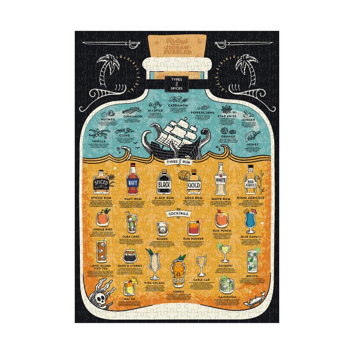 Rum lovers Jigsaw Puzzle