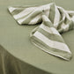 Estelle Green Stripe Napkin Set/4