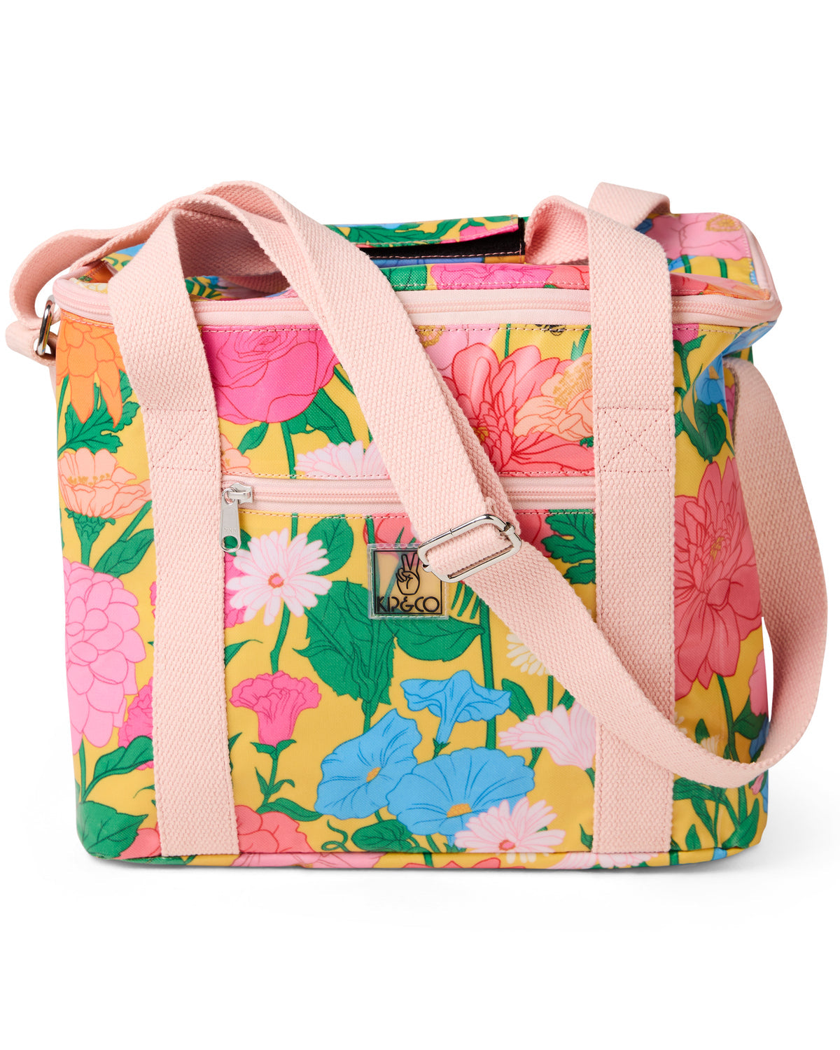 Follow The Sun Yellow Cooler Bag