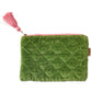 Moss Velvet Cosmetics Purse