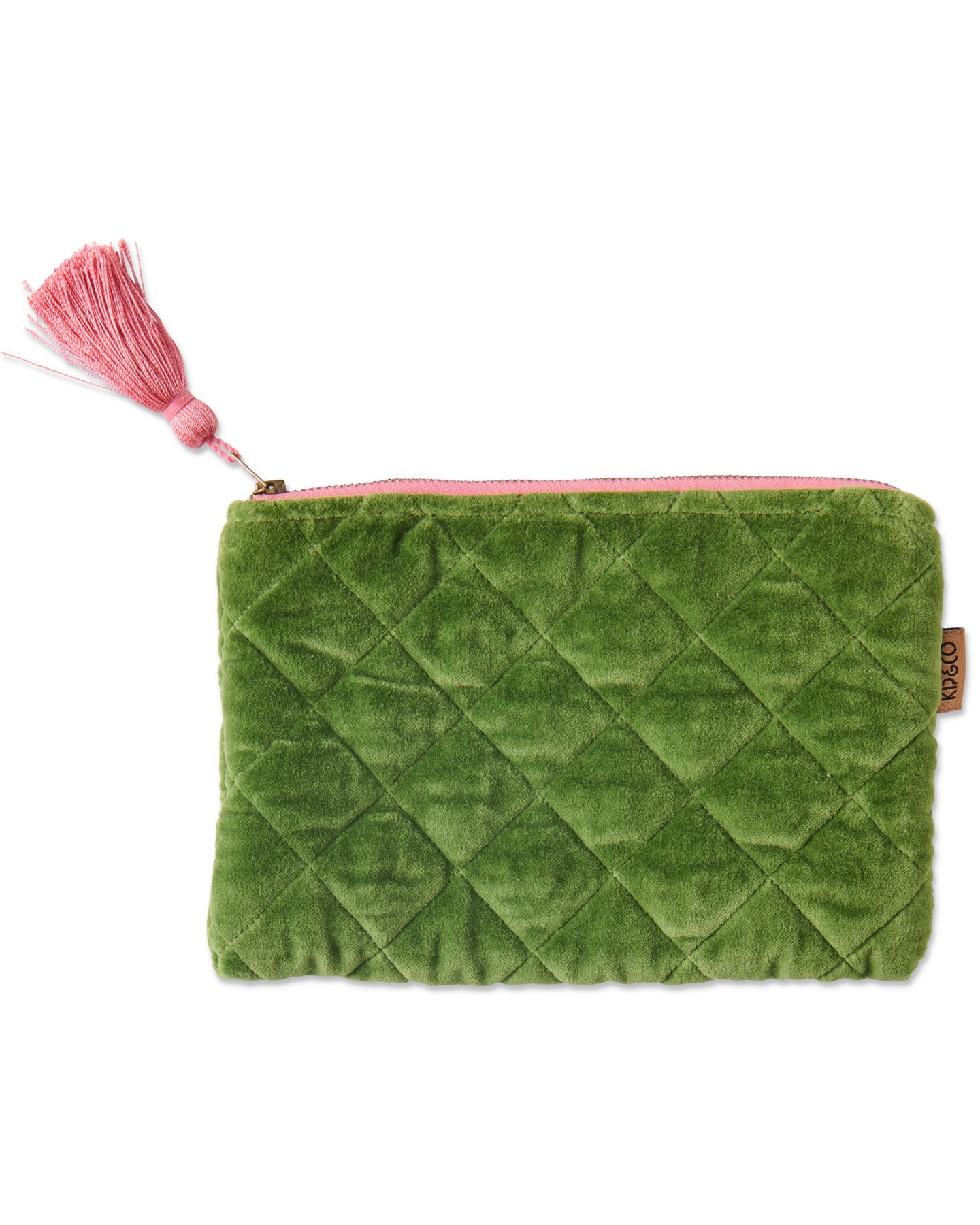 Moss Velvet Cosmetics Purse