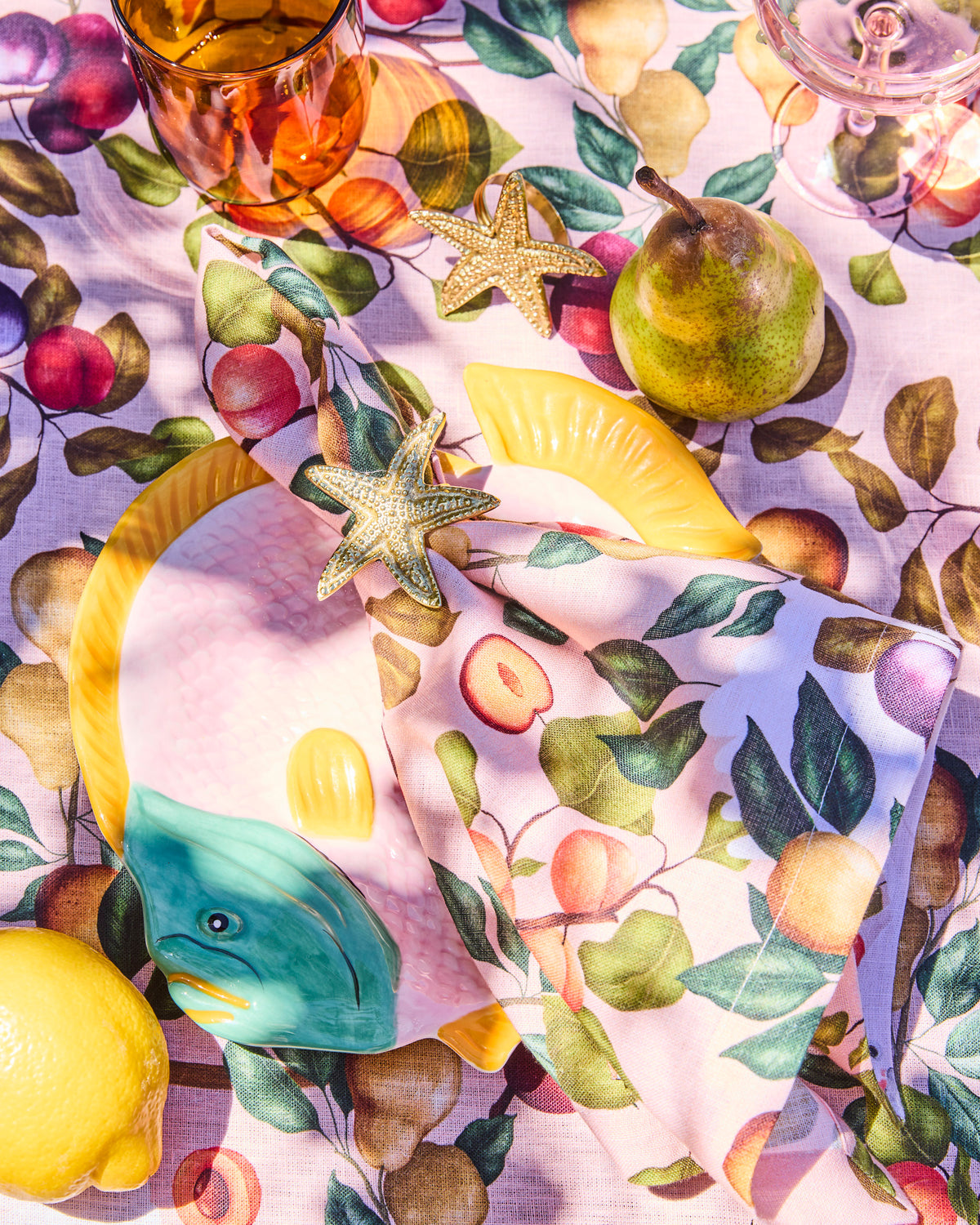 Orchard 4P Napkin Set