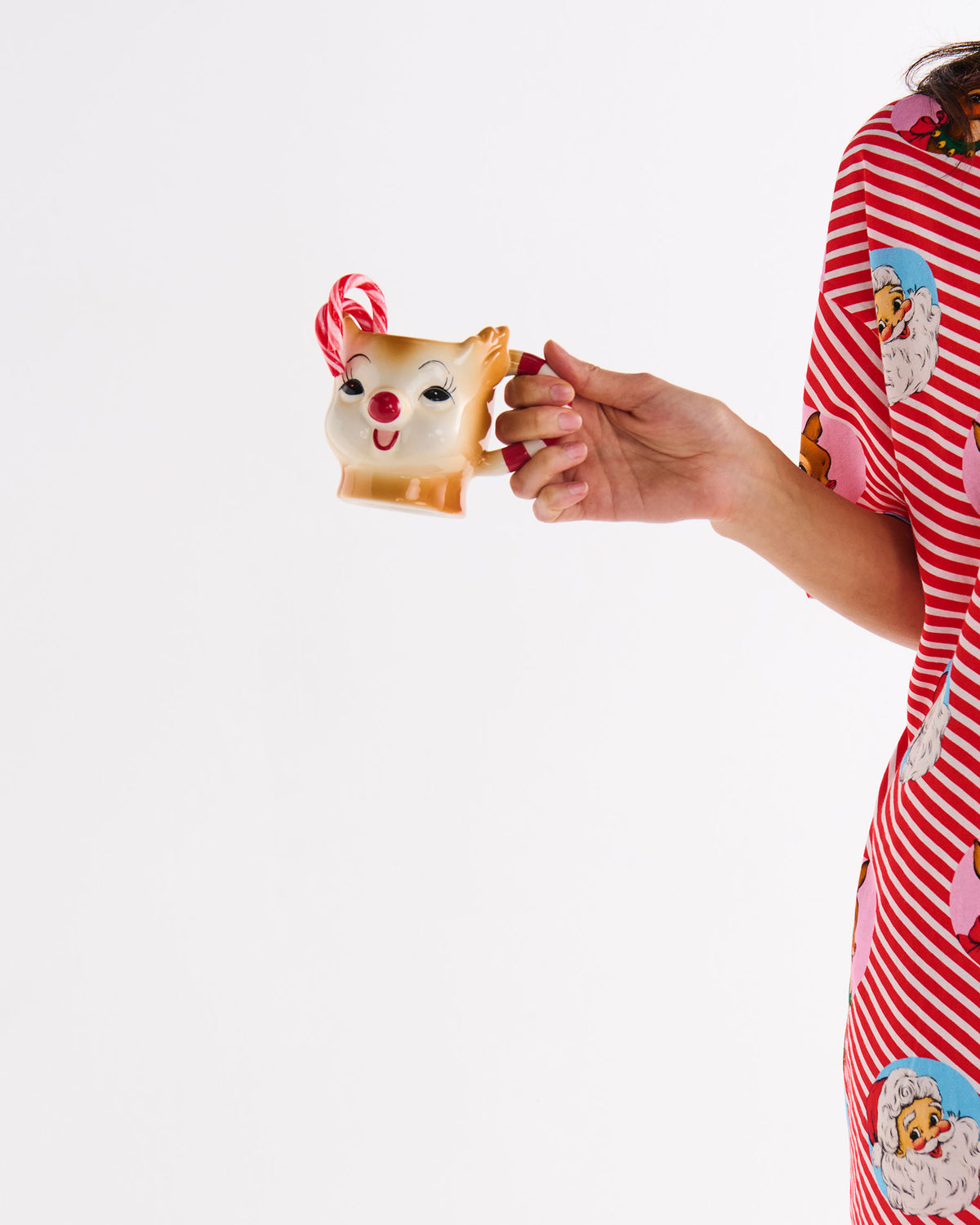 Rudolph & Santa Mug Set