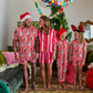 Santa Baby Adult Satin Short Sleeve Shirt & Short Pyjama Set