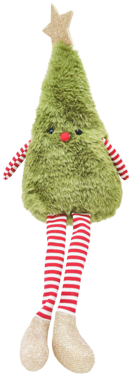 Fluffy Christmas Tree Sitting Decoration