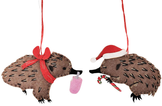 Renee Treml Echidnas Hanging Decorations