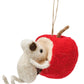 Mouse Eating Apple Hanging Decoration