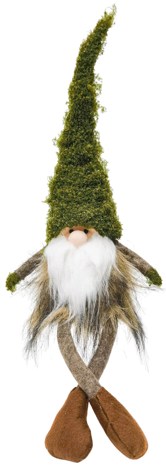 Tomte Ent with Green Hat Sitting