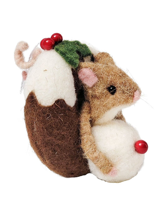 Mouse Feast Mouse in Donut Hanging Decoration