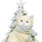 Cat with Tree Resin Hanging Decoration