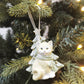 Cat with Tree Resin Hanging Decoration