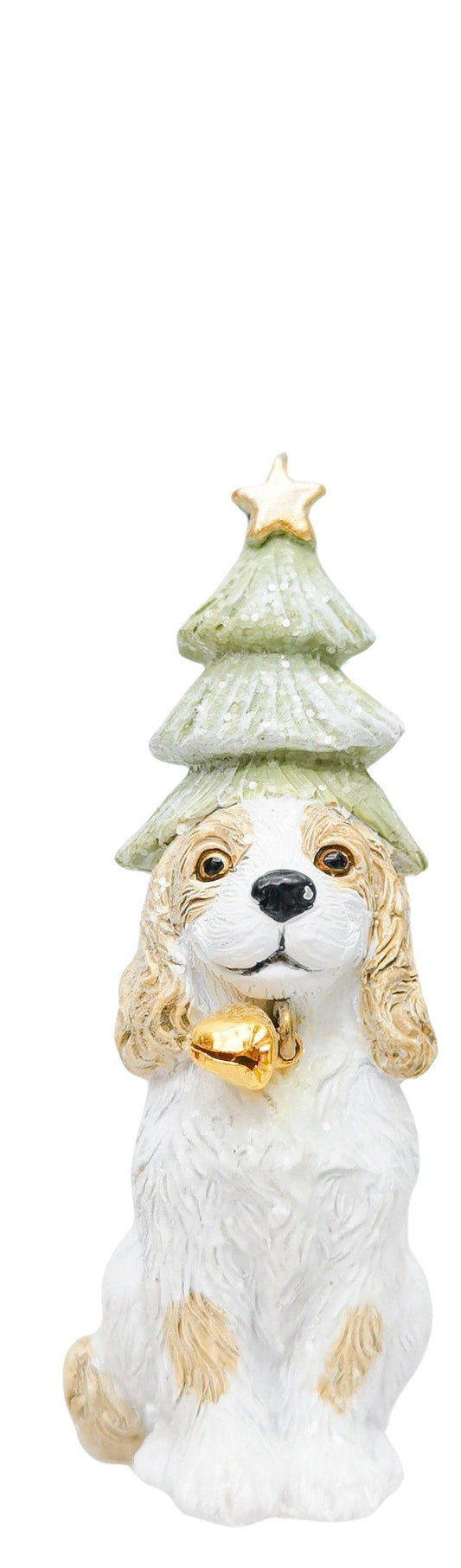 Dog with Tree Hat Hanging Decoration
