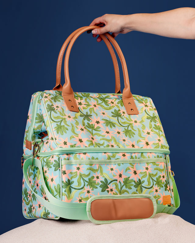 Seaflower Luxe Cooler Bag