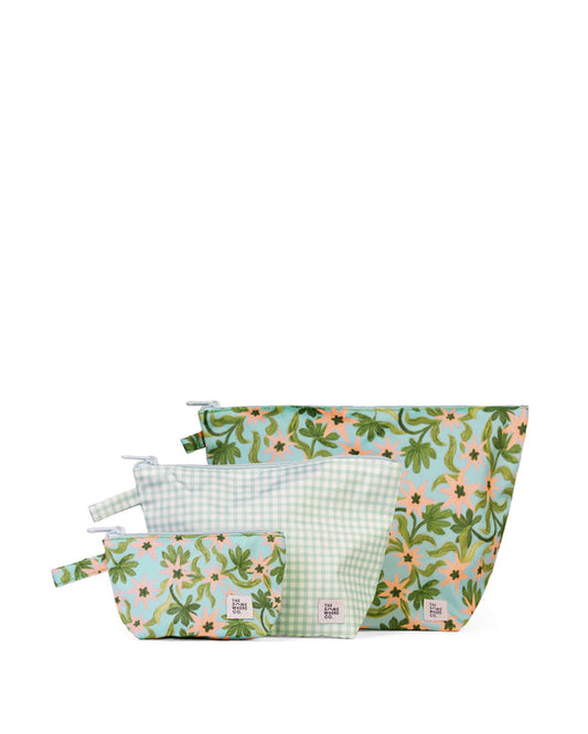 Seaflower Handy Pouch Trio