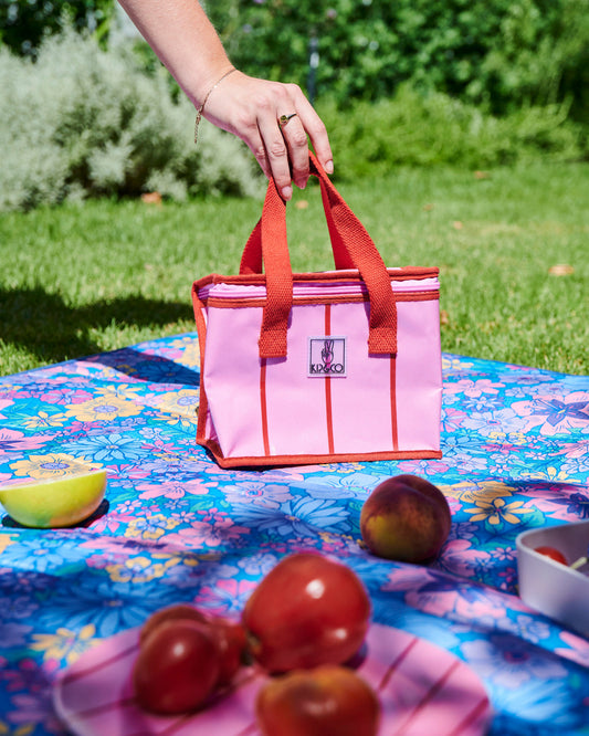 Iced Vovo Stripe Lunch Bag - Kip&Co