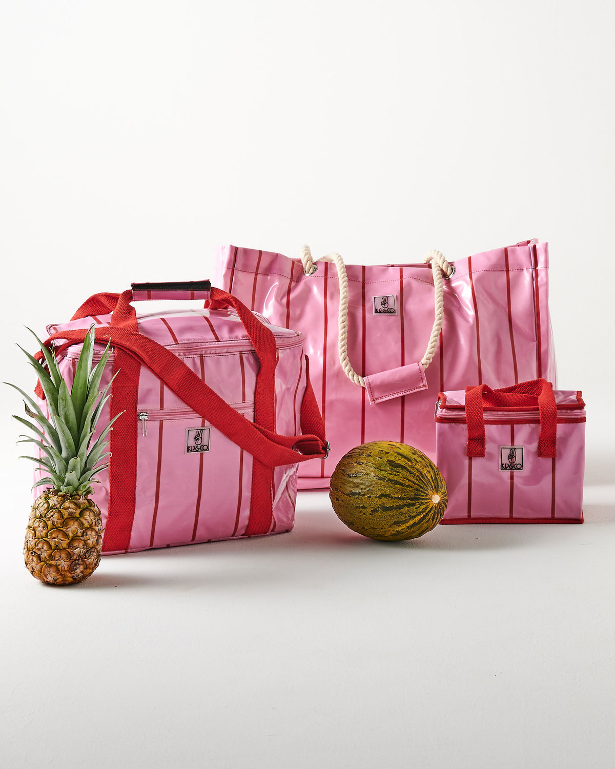 Iced Vovo Stripe Lunch Bag - Kip&Co