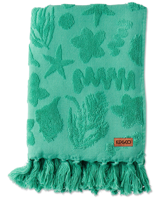 Jade RockPool Terry Bath Towel - Kip&Co