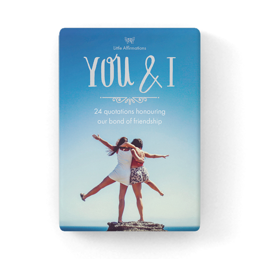 You & I Affirmation Cards