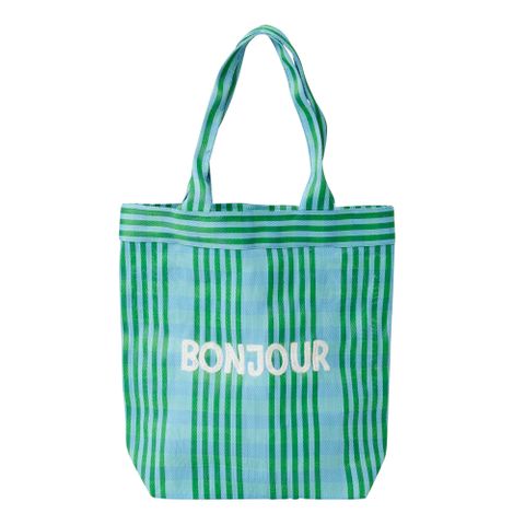 Bonjour Recycled Tote