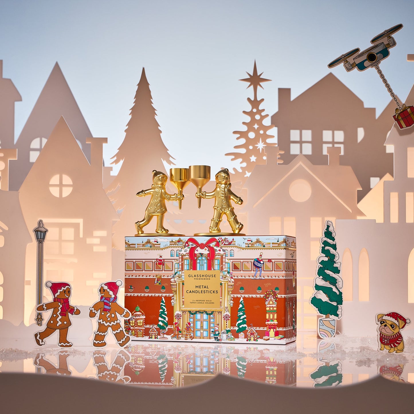 Metal Candlestick Holders