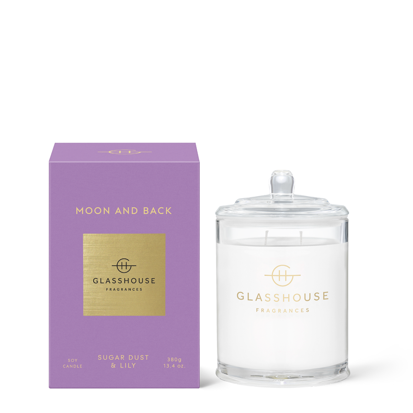 Moon And Back 380g Candle - Glasshouse Fragrances