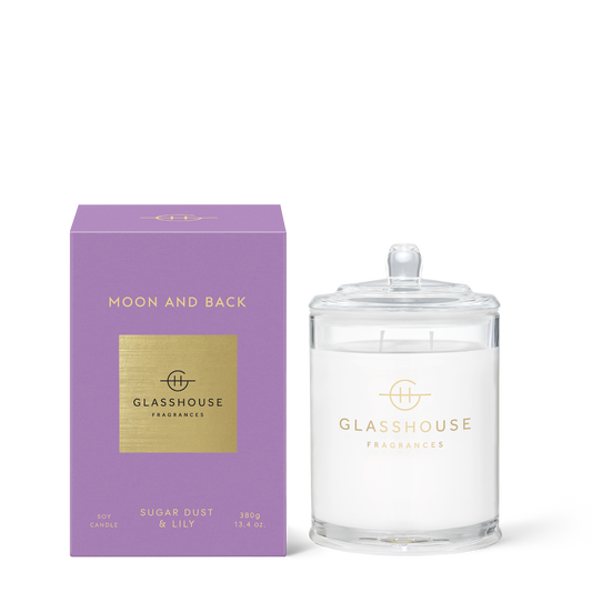 Moon And Back 380g Candle - Glasshouse Fragrances