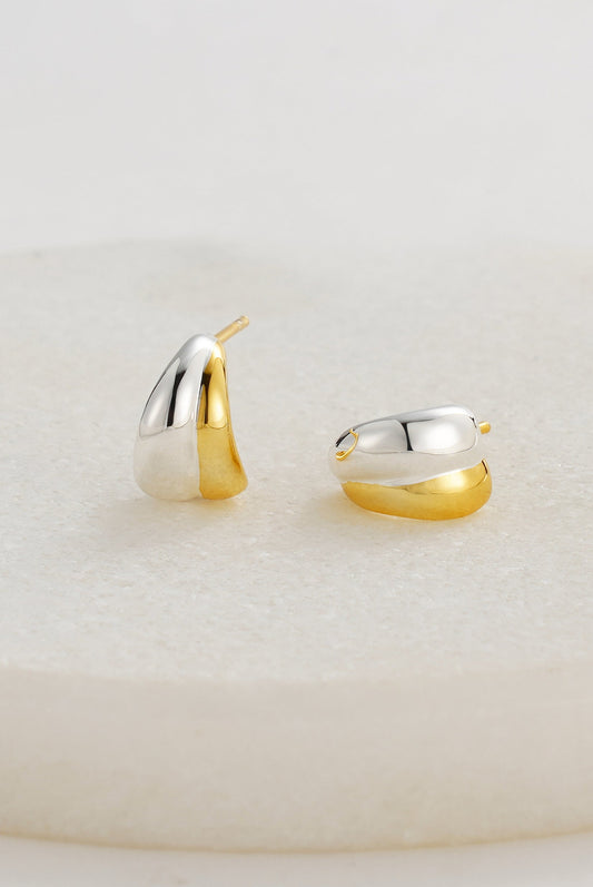 Mia Huggie Gold/Silver