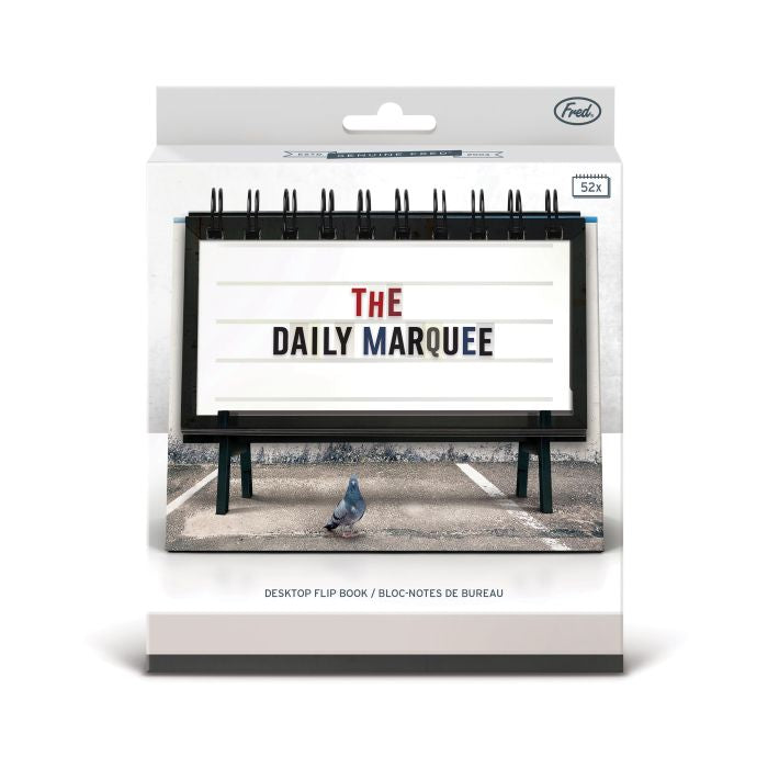 Daily Marquee Desk Flip Book