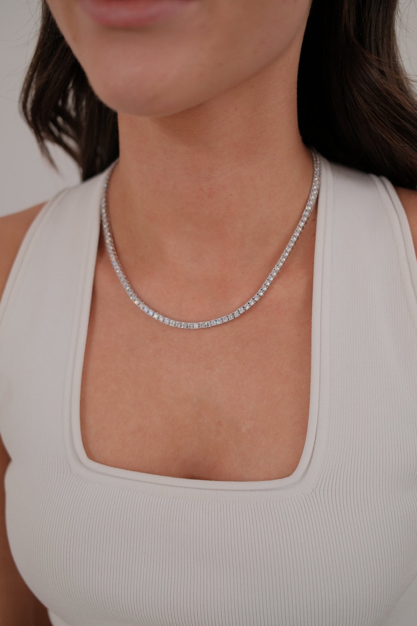 Dani Tennis Necklace