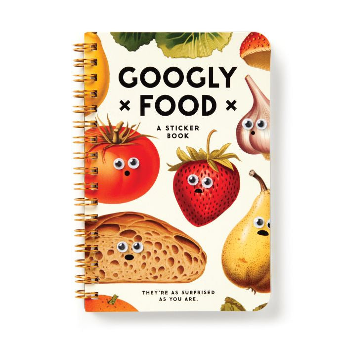 Googly Food (A Sticker Book) - Brass Monkey