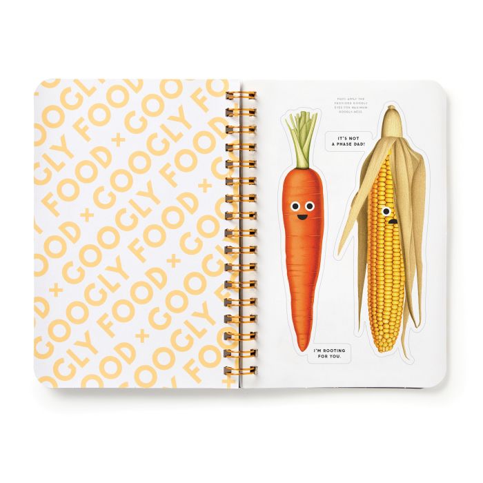 Googly Food (A Sticker Book) - Brass Monkey