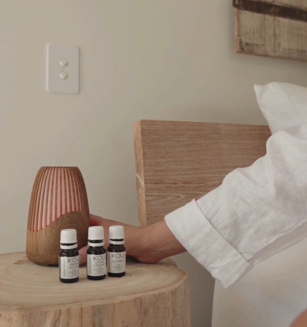 Aroma Diffuser & Mindful Wellness Trio Kit