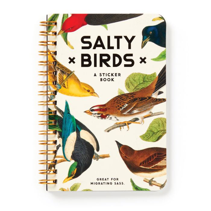 Salty Birds (A Sticker Book) - Brass Monkey