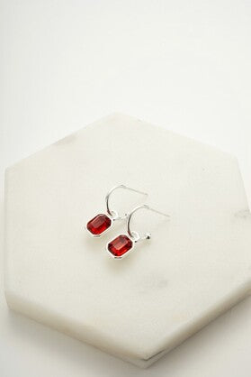 Leighton Earring Red