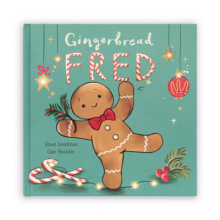 Gingerbread Fred Book - Jellycat