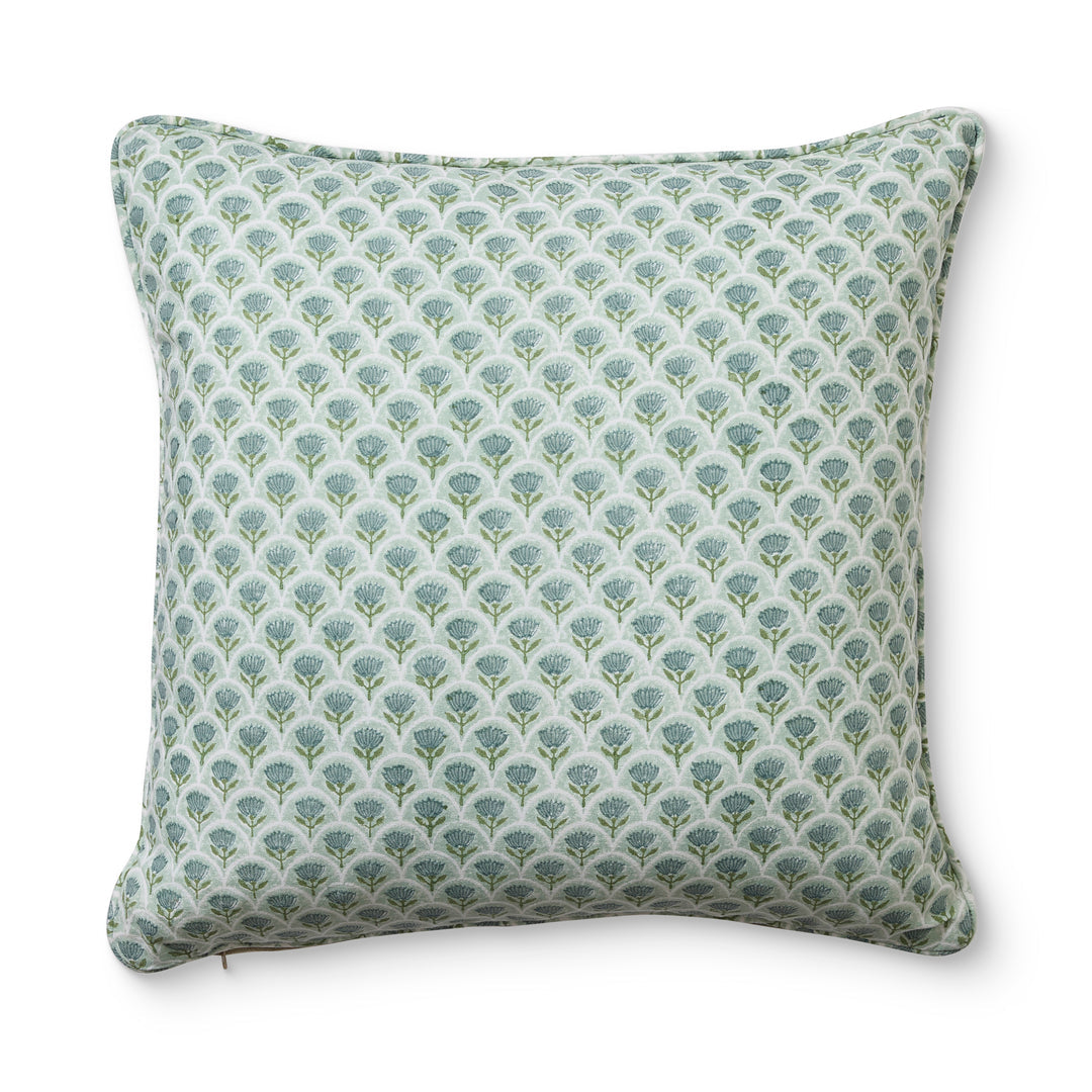 Suri Scallop Buti Seafoam Cushion