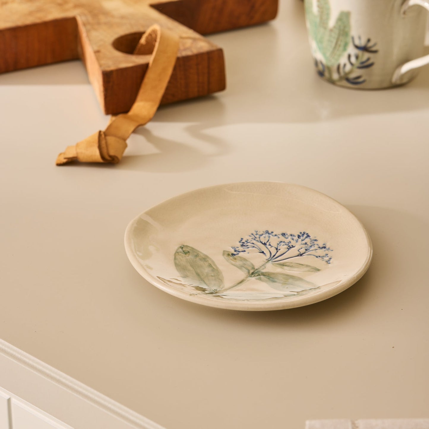 Botanical Blue Plate