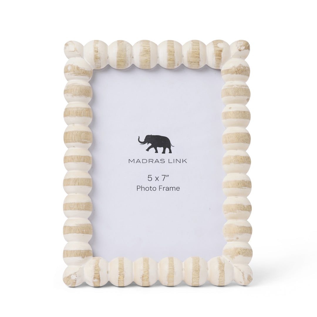 Bobbin Whitewash Photoframe
