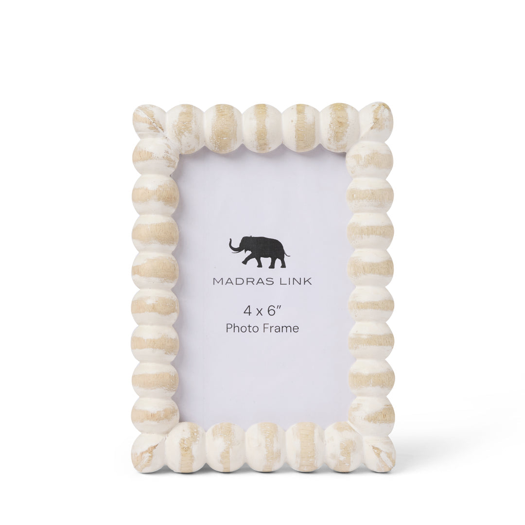 Bobbin Whitewash Photoframe