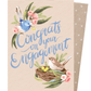 Engagement Wrens Greeting Card