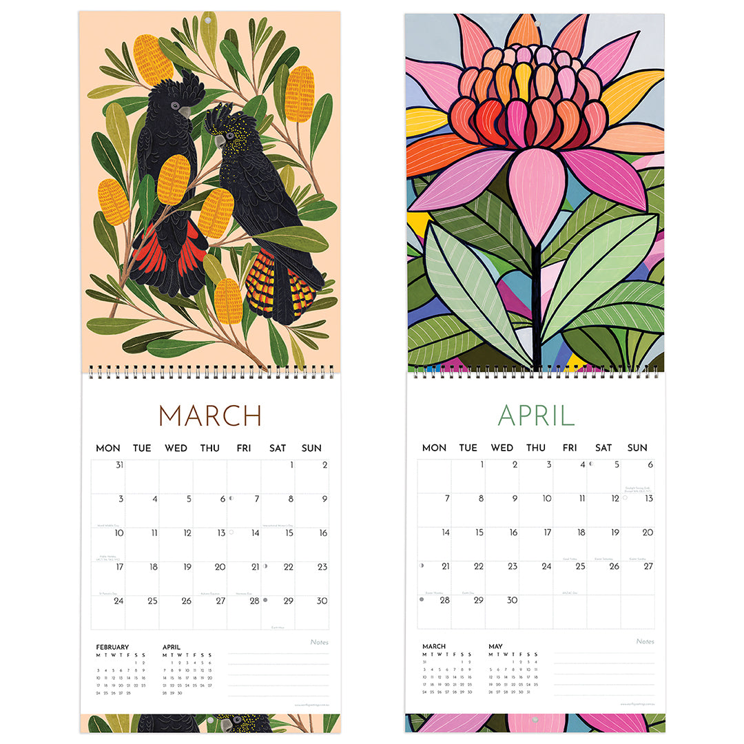 2025 Artist Calendar - Earth Greetings