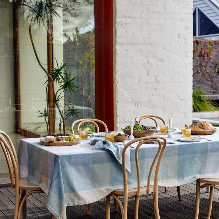 Portside Blue Tablecloth - Madras Link