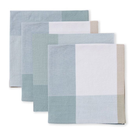 Portside Blue Napkin Set/4 - Madras Link