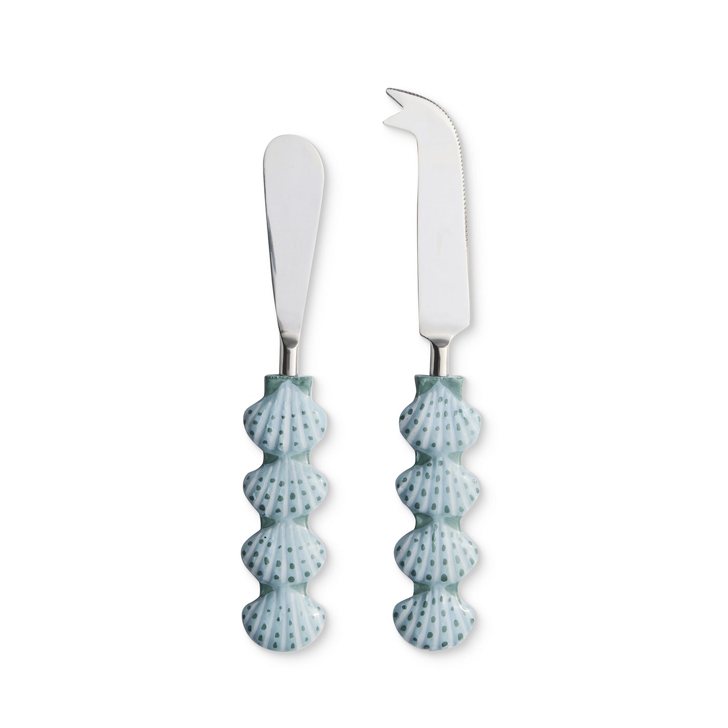 Scallop Cheese Knife Set