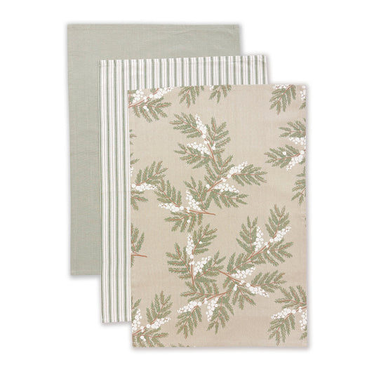 Snowberry Teatowel Pack/3 - Madras Link