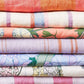 Marigold Tartan Linen Flat Sheet King- Kip&Co