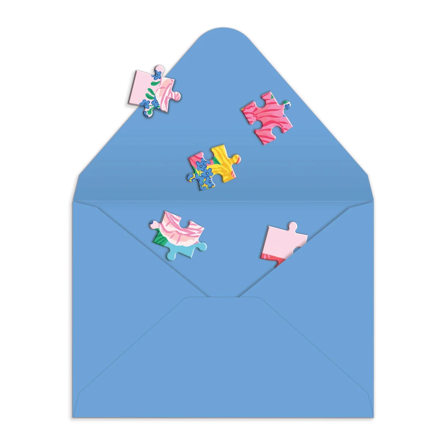 Blooms Of Love Greeting Card Puzzle
