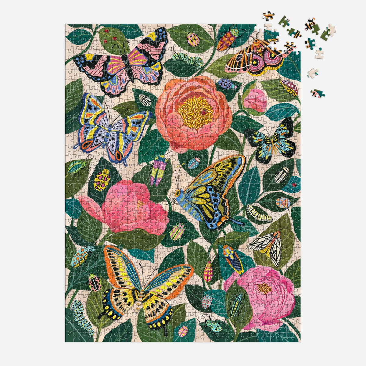 Between the Blooms Foil Puzzle
