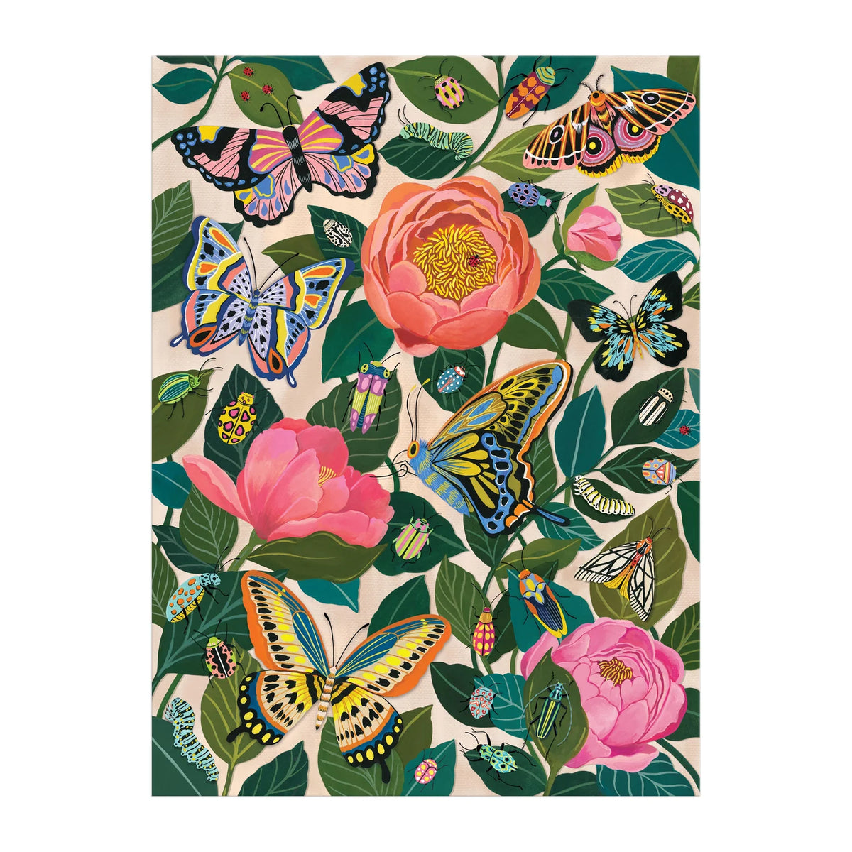 Between the Blooms Foil Puzzle