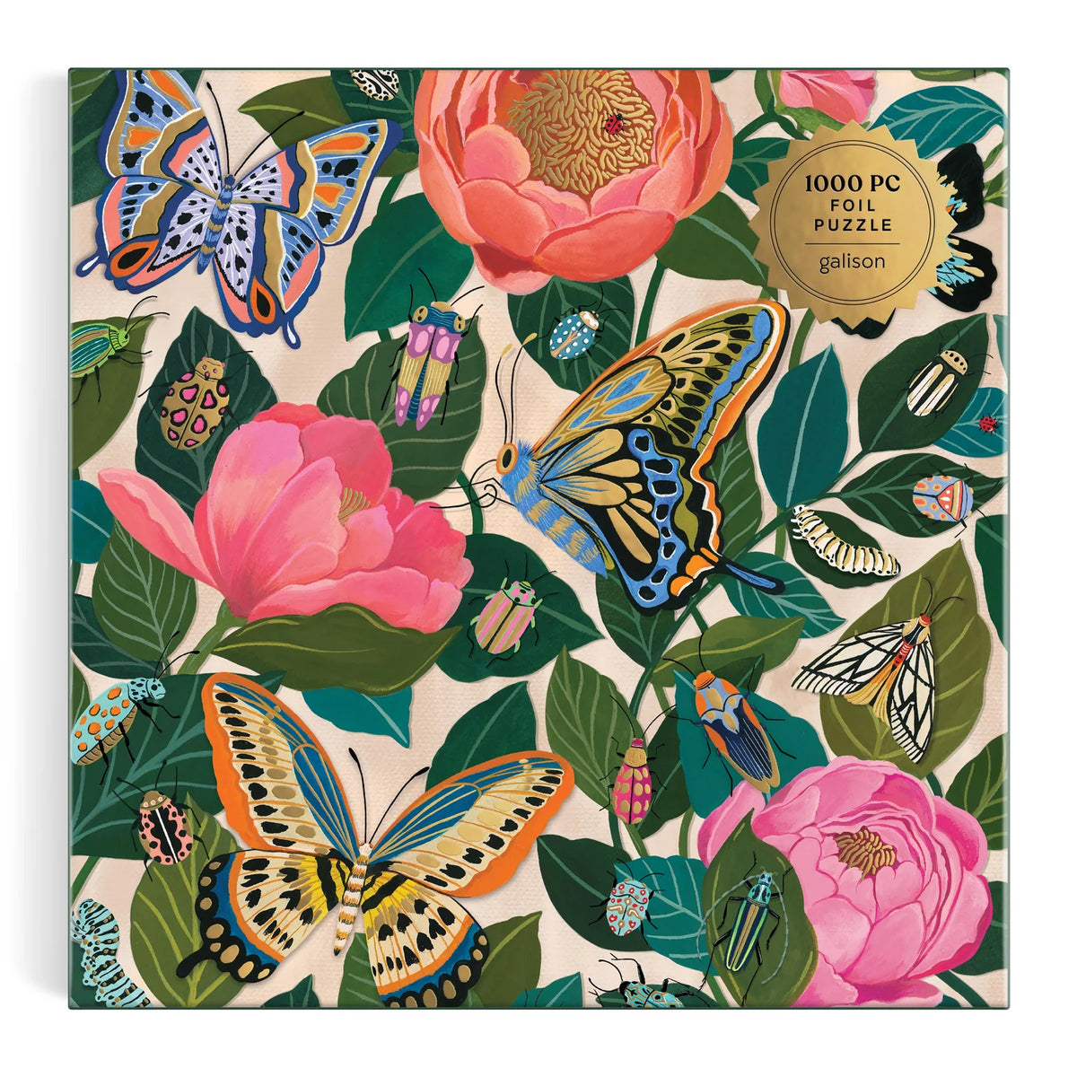 Between the Blooms Foil Puzzle